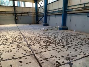 BETON ZEMİN ONARIMI UYGULAMAMIZ